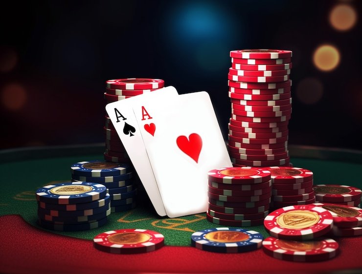 seduniatoto link mobile app showing blackjack betting interface with action buttons